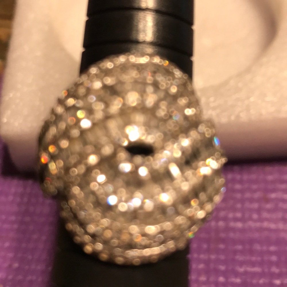 Rhinestone Ring - image 1